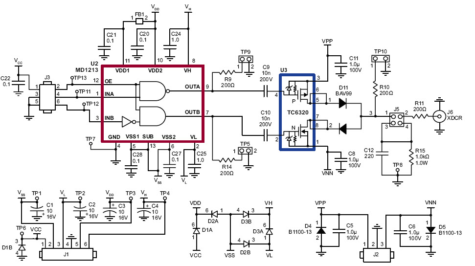 Microchip MD1213DB1 Reference Design 2