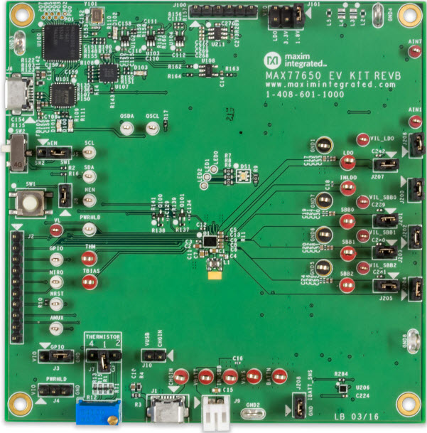 Maxim Integrated MAX77651EVKIT# Reference Design 4