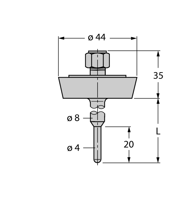 THW-3-DN25K-A4-L100turck