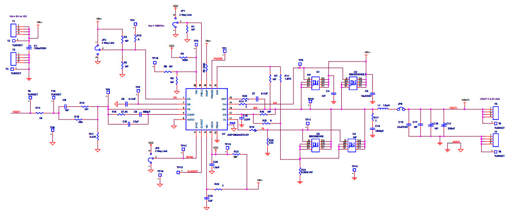 Analog Devices Inc. ADP1853-EVALZ Reference Design 2