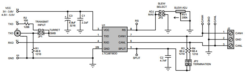 Linear Technology/Analog Devices DC2063A Reference Design 3