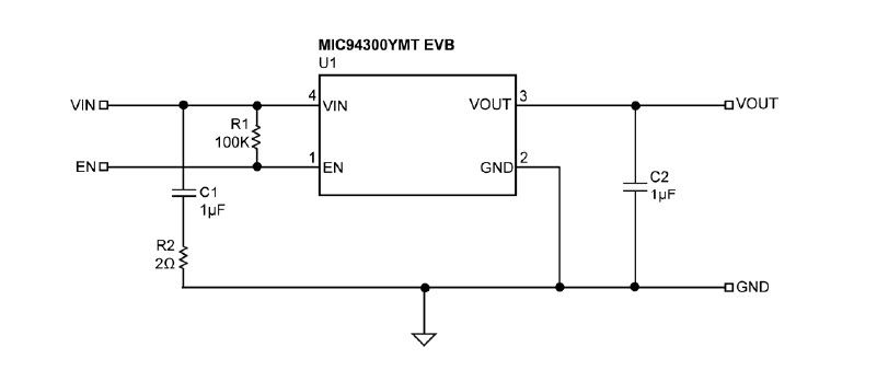 Microchip Technology MIC94300YMT EV Reference Design 3