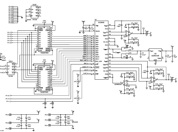 Analog Devices Inc. EVAL-AD5405EB Reference Design 2