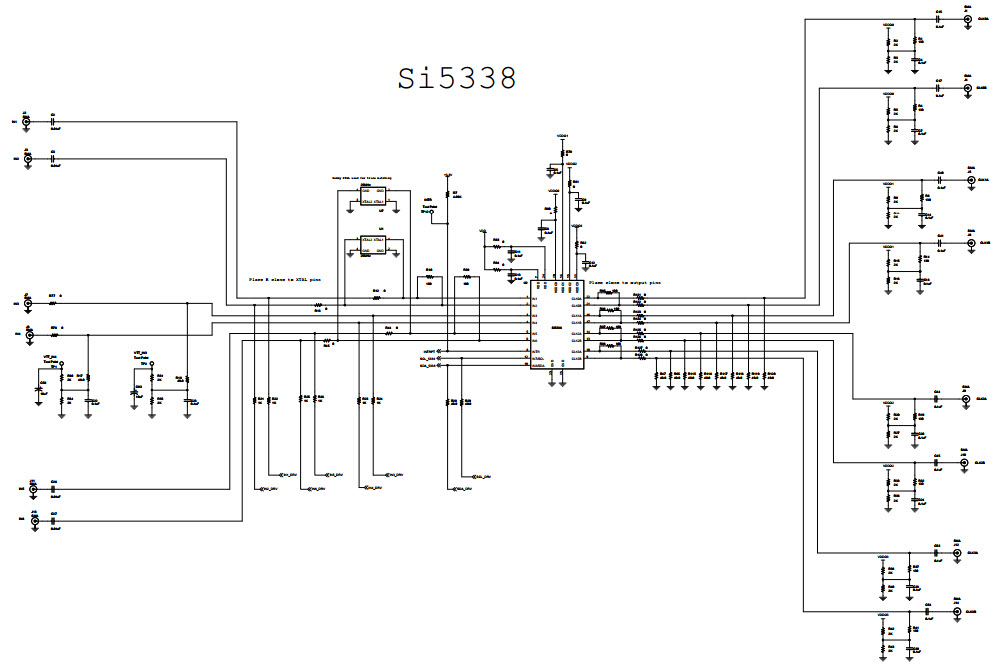 Silicon Labs SI5338-EVB Reference Design 6