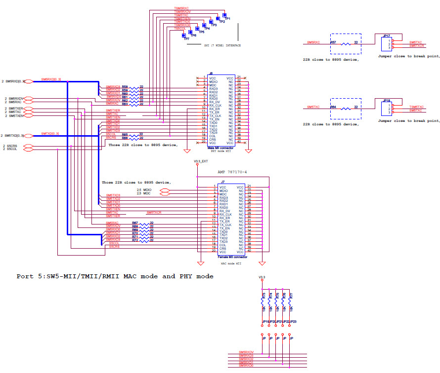 Microchip Technology KSZ8895FMQ-EVAL Reference Design 3