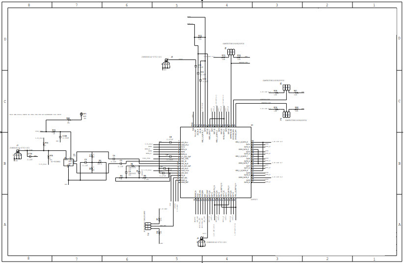 Analog Devices Inc. AD9523-1/PCBZ Reference Design 9