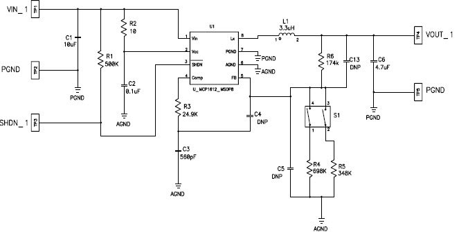 Microchip Technology MCP1612EV Reference Design 4