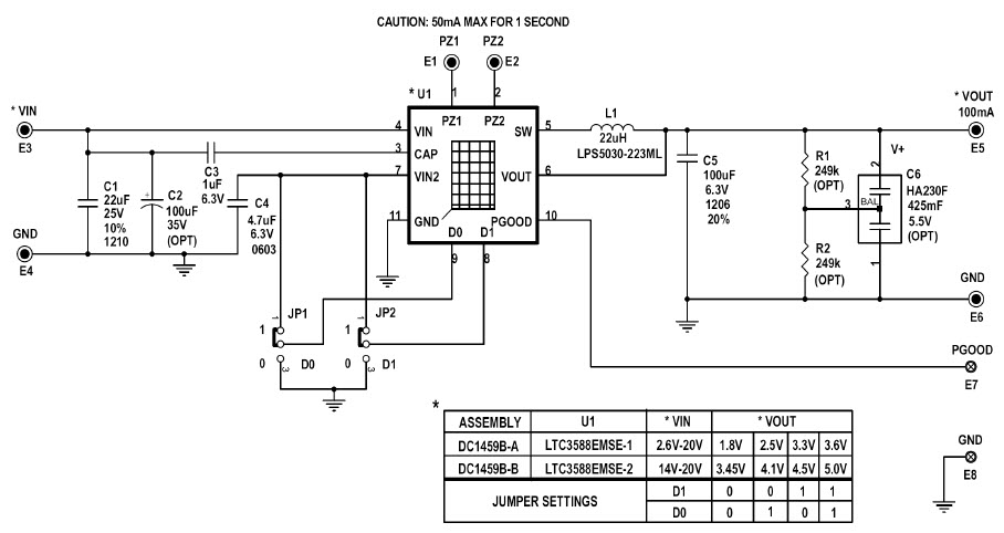 Linear Technology/Analog Devices DC1459B-B Reference Design 3