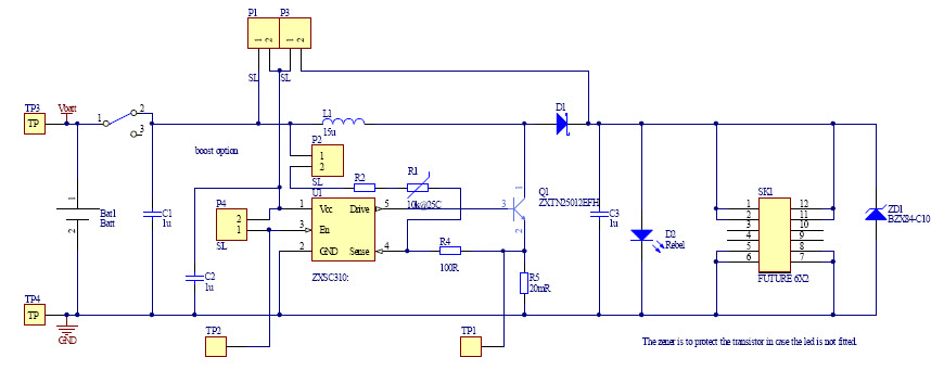 Diodes Incorporated ZXSC310EV4 Reference Design 1