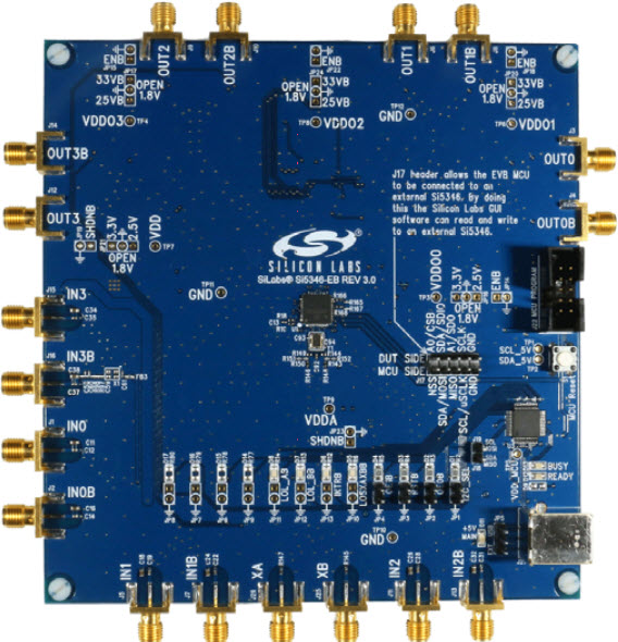 Silicon Labs SI5346-EVB Reference Design 6