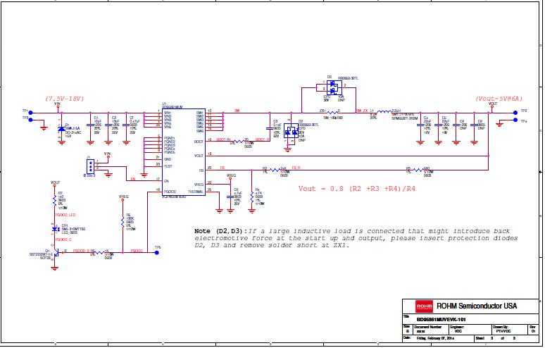 ROHM Semiconductor BD95861MUVEVK-101 Reference Design 4