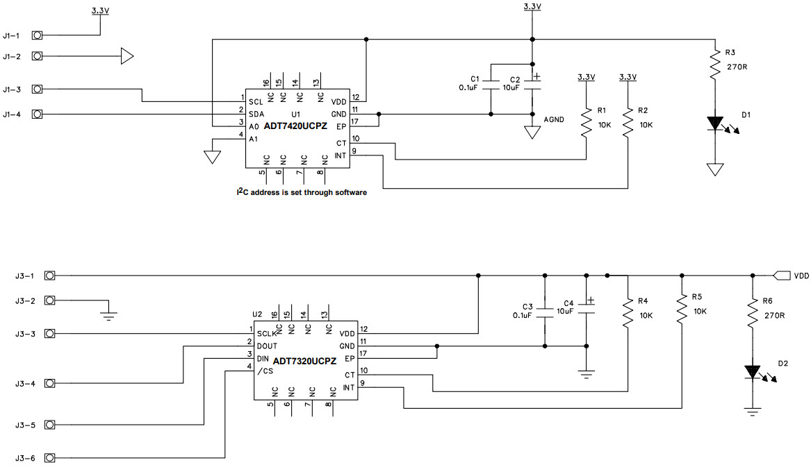 Analog Devices Inc. EVAL-ADT7X20EBZ Reference Design 6