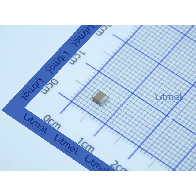 Murata Electronics GRM32NR71E155KA01L Real Photo with Scale Bar