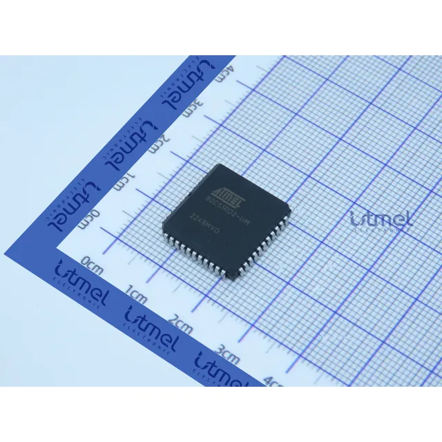 Microchip Technology AT80C51RD2-SLRUM Real Photo with Scale Bar