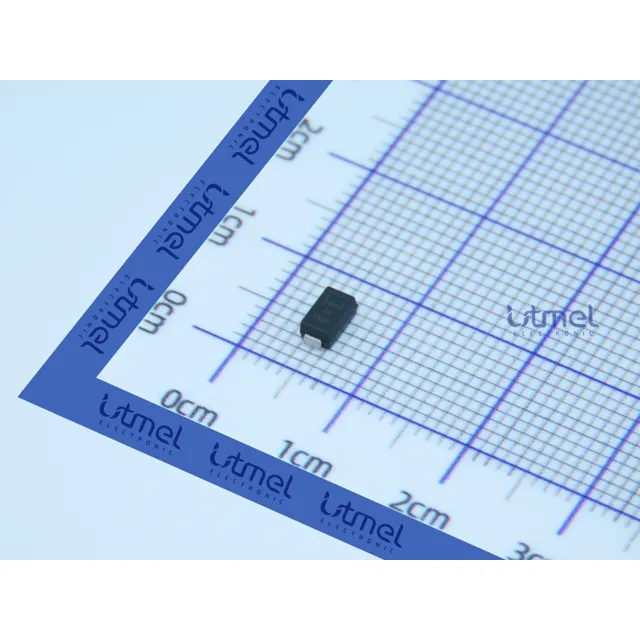 MDD（Microdiode Electronics） SMAJ9.0A Real Photo with Scale Bar